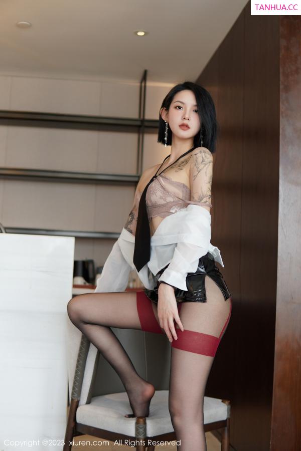   [XiuRen]高清写真图 2023.01.19 No.6158 乔一一 蕾丝内衣第38张图片
